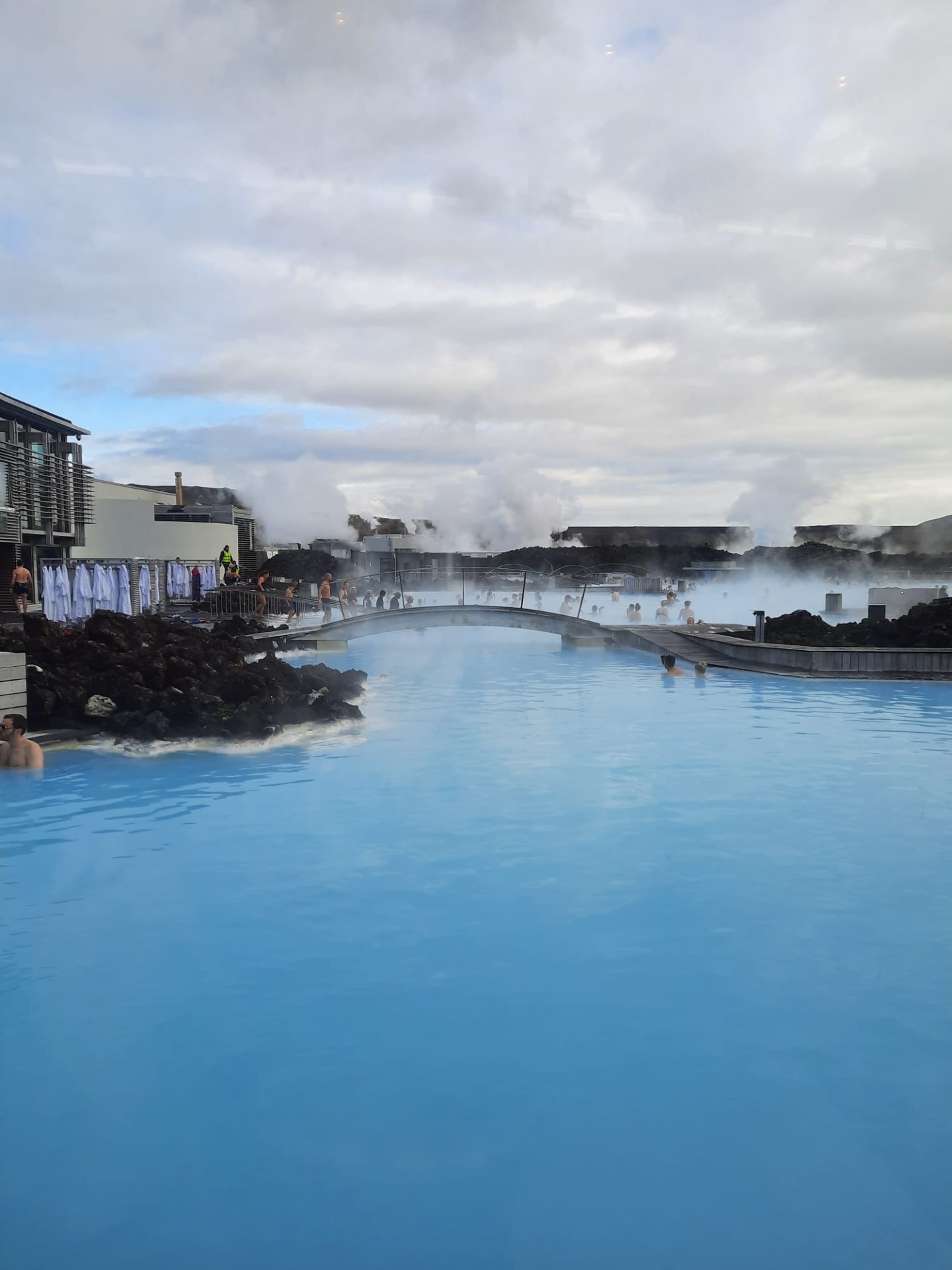 Blue Lagoon. Tämä oli lähtöpäivän löllintä, kävimme myöls kahdessa muussa lagoonissa